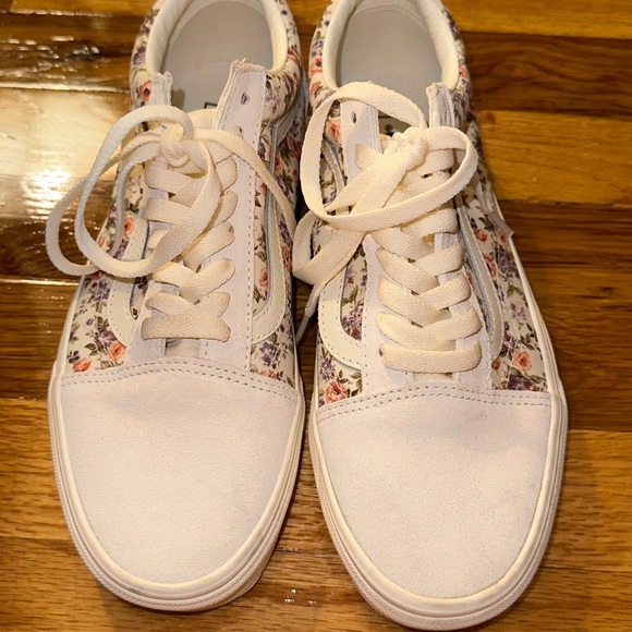 Vans OLD SKOOL VINTAGE FLORAL SHOE - Picture 2 of 5